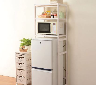 一人暮らしに最適 おしゃれで収納抜群のおすすめ冷蔵庫ラック特集 自由研究社